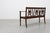 Vintage Art Deco Belgian Bench in Oak, 1920s For Sale - Image 6 of 14