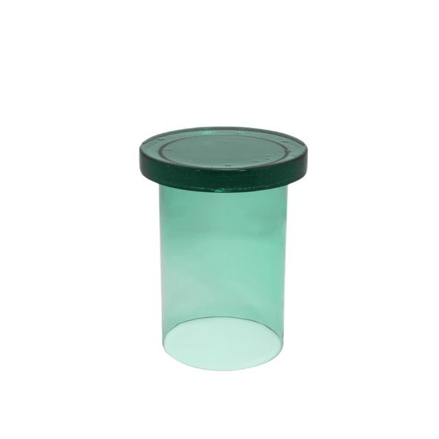 Alwa Three Side Table in Green by Sebastian Herkner for Pulpo For Sale