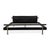 Black and Silver Leather and Wood Bed from Möller Design For Sale - Image 11 of 15