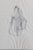Vintage Quartet of Graphite on Paper Shirt Illustrations, a Set, Circa 1978 For Sale In New York - Image 6 of 17