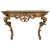 Mid 18th Century Italian Rococo Painted and Gilded Console For Sale - Image 10 of 10