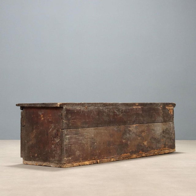 Archaic Walnut Chest For Sale - Image 10 of 12