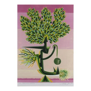 Leo Guida, Temporary Tree, Etching, 1995 For Sale