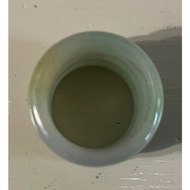 Stone Chinese Carved Jade Archer's Ring For Sale - Image 7 of 11