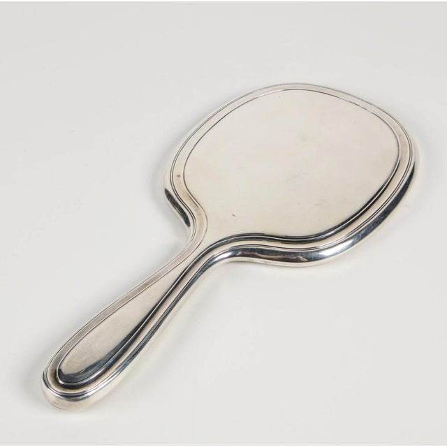 Tiffany & Co Sterling Silver Antique Hollywood Regency Handheld Vanity