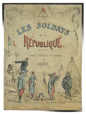 Draner, Les Soldats de la République, Lithograph, 1871