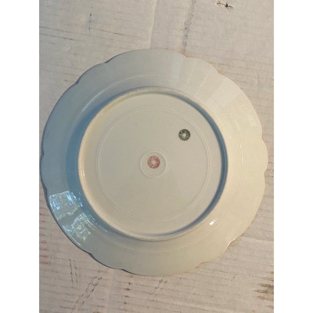 Antique Oscar Gutherz French Limoges Plates - Pair For Sale - Image 9 of 13