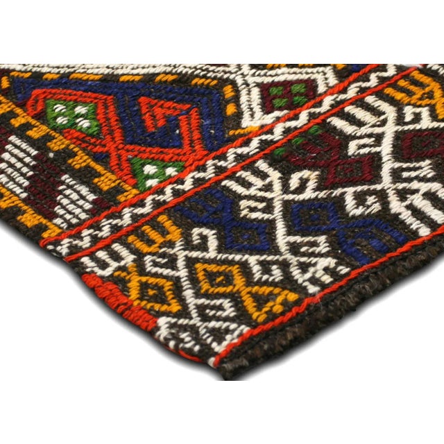 Traditional 1950s Turkish Kilim For Sale - Image 3 of 6