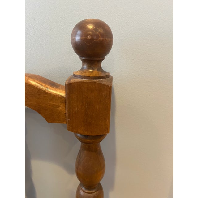 1970s Vintage Traditional Twin Headboard For Sale - Image 11 of 12