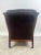 Chesterfield English Style Tufted Leather Library Chair & Ottoman by Hickory For Sale - Image 12 of 18