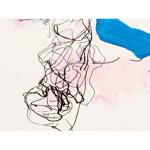 Genesis, Acrylic on Canvas, 1990s, Set of 2 For Sale - Image 4 of 9