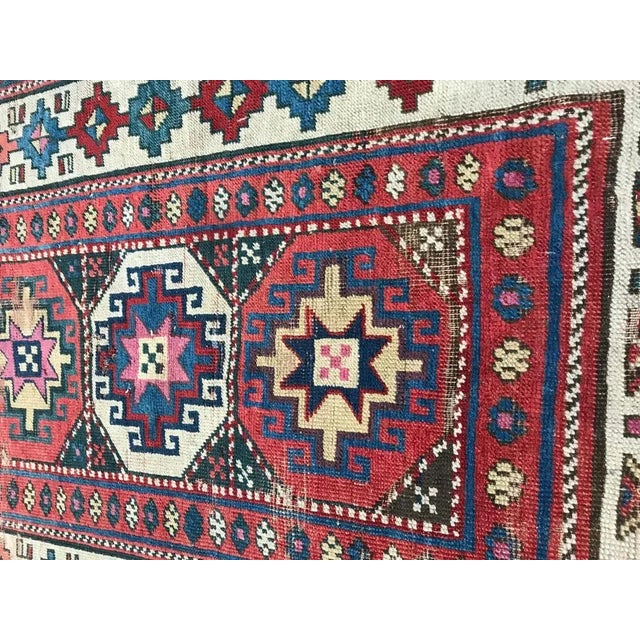 Antique Caucasian Runner For Sale - Image 9 of 18