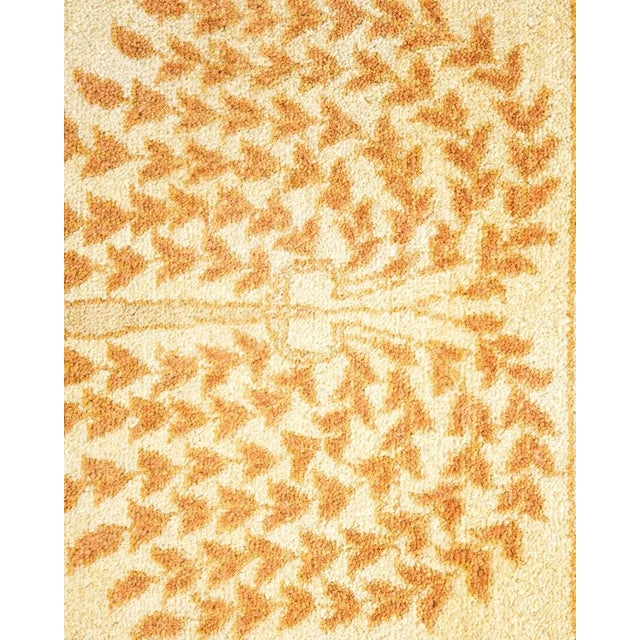 Traditional Mogul, One-of-a-Kind Hand-Knotted Area Rug in Brown, 6' 1" x 9' 6" For Sale - Image 3 of 8