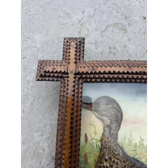 Half Duck, Gouache Painting For Sale - Image 9 of 13