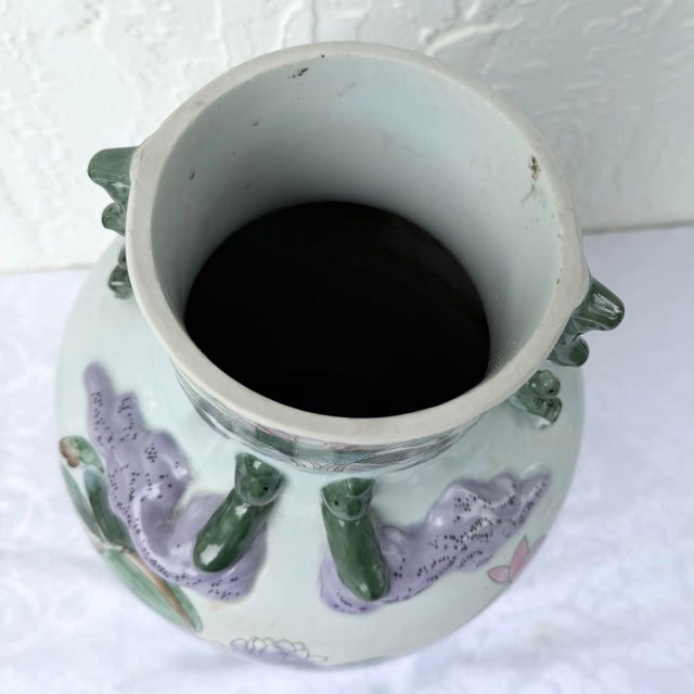 Toyo Vintage Toyo Macau Porcelain Vase For Sale - Image 4 of 8