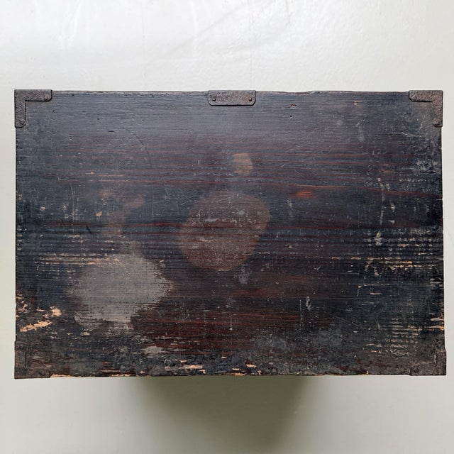 Small Japanese Ko-Tansu Storage Cabinet, 1900s For Sale - Image 9 of 12