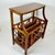 1970s Vintage Chinoiserie Fretwork Side Table With Reading Material-Electronics Device Storage For Sale - Image 4 of 13