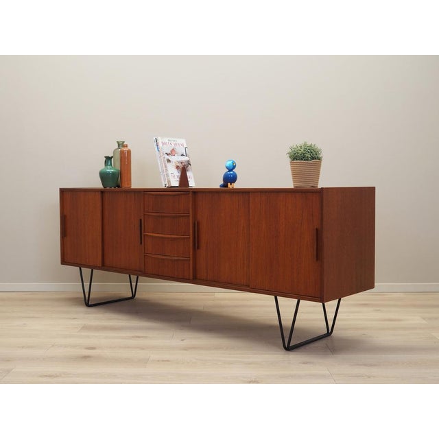 Danish Teak Sideboard, 1970s For Sale - Image 4 of 18