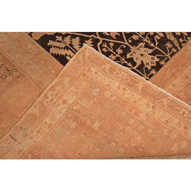 Indian Exquisite 1880s Oversized Antique Indian Agra Rug For Sale - Image 3 of 4