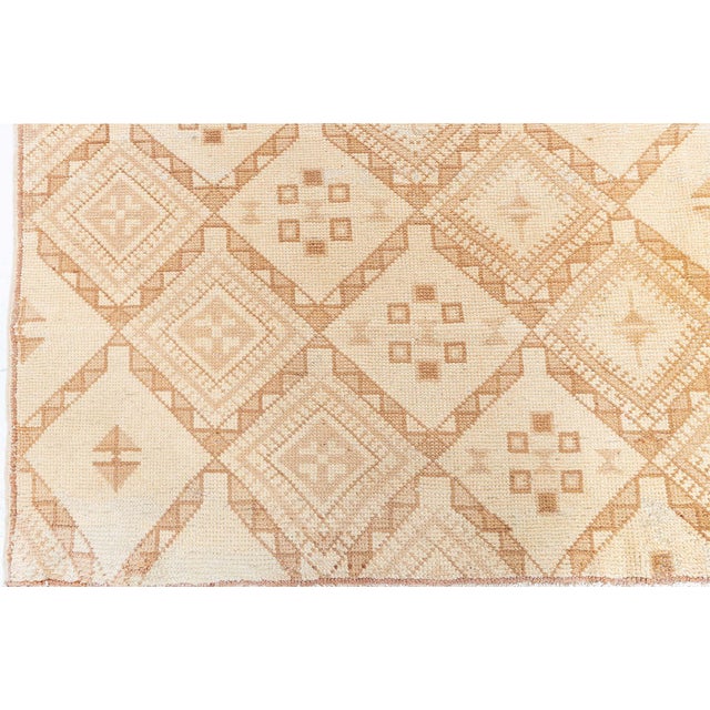 Textile Doris Leslie Blau Vintage Moroccan Rug - Geometric Design For Sale - Image 7 of 8