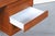 Wood Mid-Century Modern German Teak and Chrome Executive Desk For Sale - Image 7 of 15