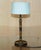 Chinese Chinoiserie Black Lacquer Table Lamp, 1920s For Sale - Image 14 of 16