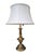 Metal Mid 20th Century Solid Brass Stiffel Office Desk Lamps- A Pair For Sale - Image 7 of 16
