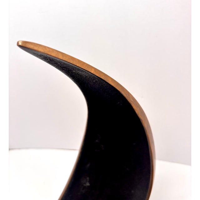 Bronze 1980s Tom Bennett Signed Bronze Sculpture, Numbered Edition 64/250 For Sale - Image 8 of 15