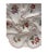 French Country Majolica Flowers Oyster Plate Longchamp, Circa 1900 For Sale - Image 3 of 6
