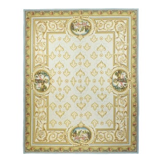 Aubusson Rug 7'10'' X 10'3'' For Sale