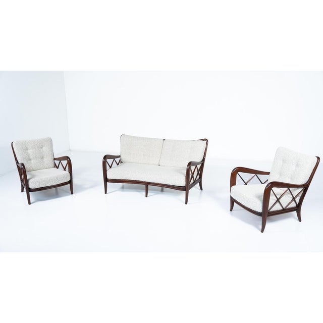 Mid-Century Modern Armchairs by Paolo Buffa, Italy, 1950s, Set of 2 For Sale - Image 18 of 18