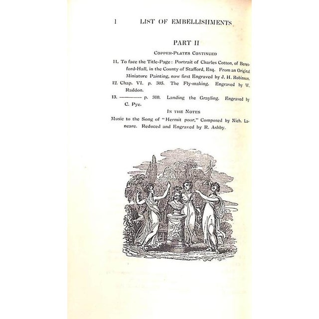 "The Complete Angler" 1904 Walton, Izaak, Cotton, Charles For Sale - Image 4 of 12