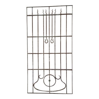 Antique Victorian Iron Architectural Salvage Element For Sale