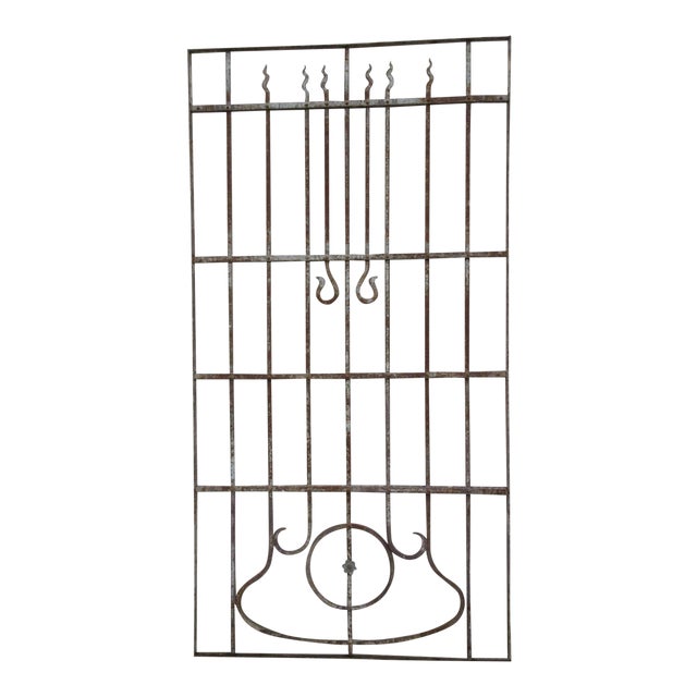 Antique Victorian Iron Architectural Salvage Element For Sale