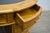 Wood Legacy Mahogany Wood Leather Top Kidney Desk - Light Brown Walnut For Sale - Image 7 of 10