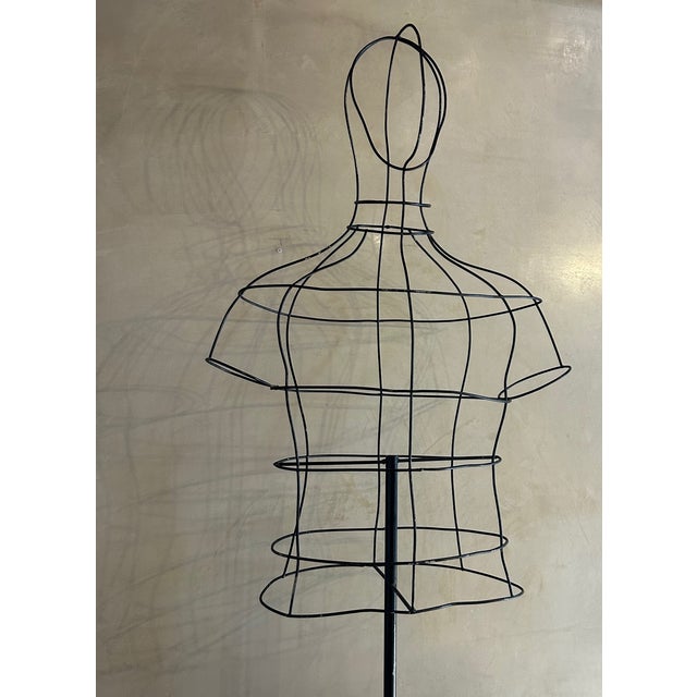 Figurative Wire Figure Sculpture For Sale - Image 3 of 3