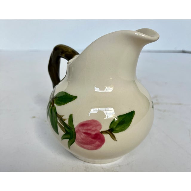 Late 20th Century Vintage Franciscan Desert Rose Cups, Saucers, and Creamer For Sale - Image 5 of 13