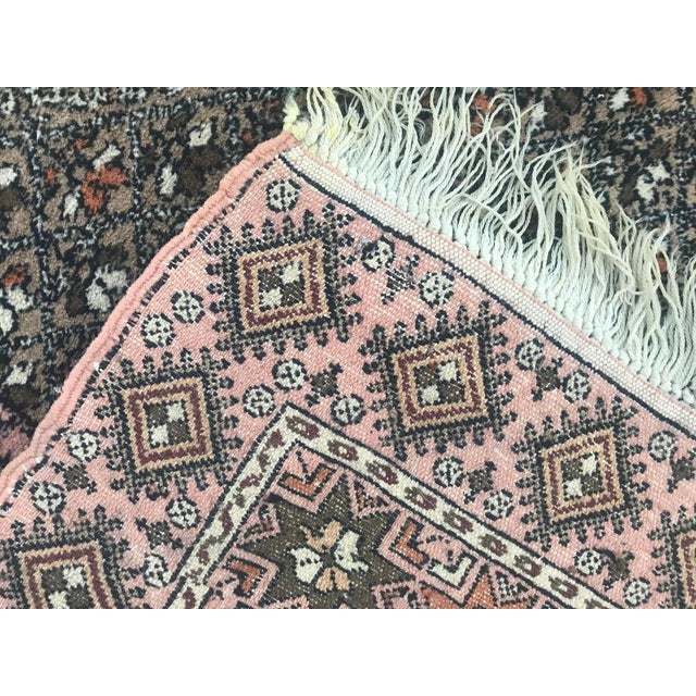 Vintage Rustic Moroccan Rabat Design Rug For Sale - Image 12 of 13