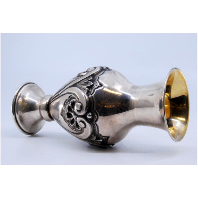 Silver Small Silver Jug with Shells and Reliefs For Sale - Image 8 of 10
