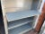 Gray 1970s Vintage Mid Century Modern Metal Bookshelf For Sale - Image 8 of 13