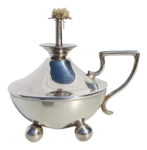 English Sterling Table Lighter Marked 1909