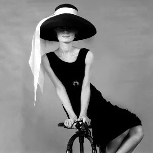 Audrey Hepburn in Hat for "Breakfast at Tiffany's" Photograph Print