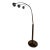 1970s Nova 3 Arc Globe Floor Lamp in Chrome Believed to Be by Peter Morelli For Sale