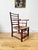 A very honest 19th century Sussex armchair. Lovely beech frame with ladder back. Sturdy and seat intact. Restorations made...