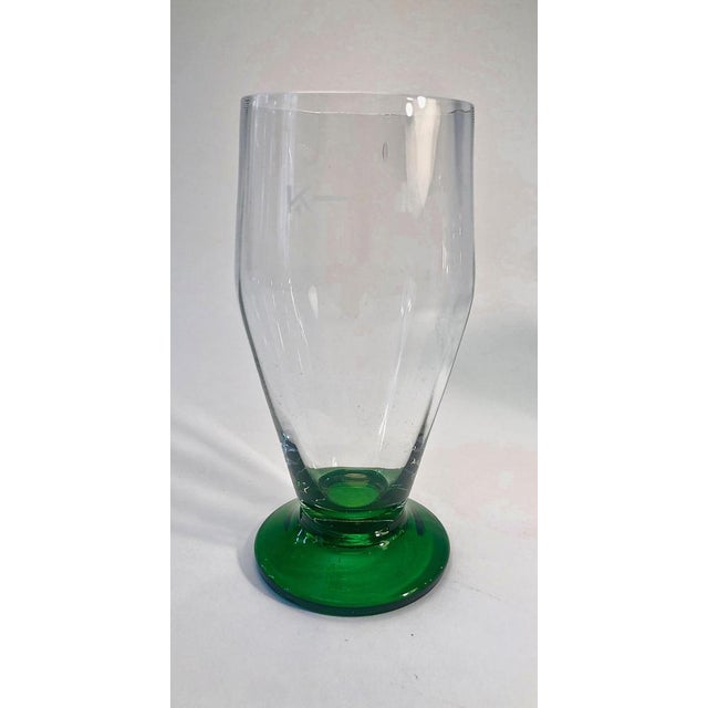 Handblown Beer Glasses, Former Czechoslovakia, 1925, Set of 6 For Sale - Image 4 of 14