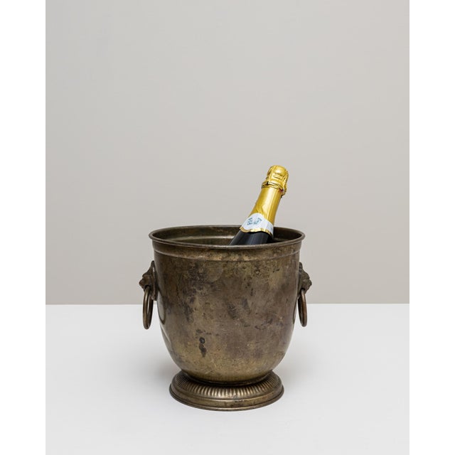 20th Century French Silver Plated Champagne Bucket For Sale - Image 17 of 18