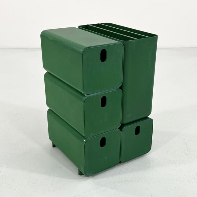 Green Desk Storage by Georges Coslin for Longato, 1960s For Sale - Image 11 of 11
