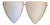 Vintage Minimalist Ceiling Lamps with Opaque White Glass Shades on Brass Brackets, 2000s, Set of 2 For Sale