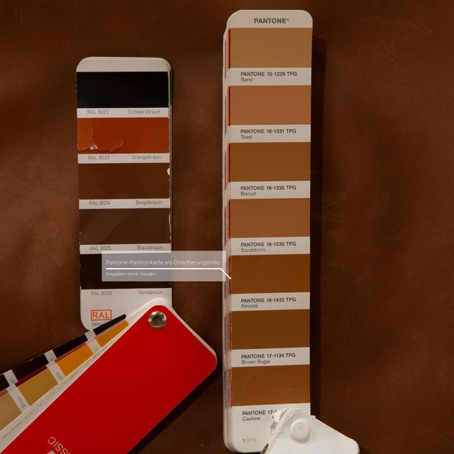 Porto Leather Corner Sofa in Brown from Erpo For Sale - Image 5 of 10