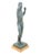 Modern Green Patinated Nude Sculpture, 20th Century, Bronze For Sale - Image 4 of 8